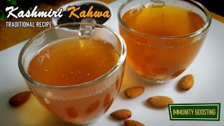 Traditional Kashmiri Kahwa Recipe | Immunity Boosting Green Tea