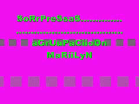 sorpresas     agrupacion marilyn