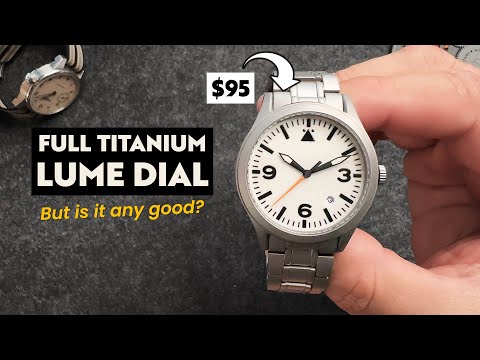 Berny Titanium Pilot's Watch - Sinn 556 Budget Alternative?