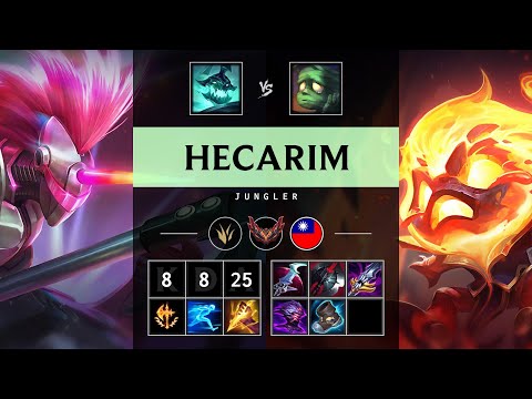 Hecarim Jungle vs Amumu - TW Grandmaster Patch 25.13
