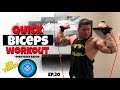 Intense 5 Minute Resistance Band Bicep Workout