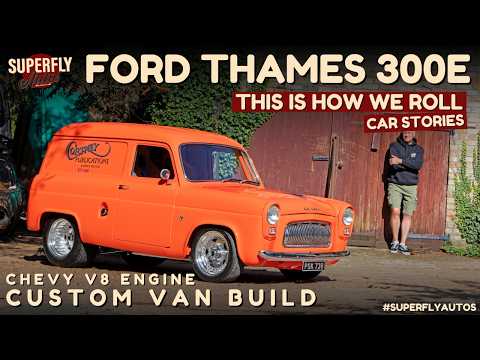 Thumbnail for Custom Ford Thames 300e van by GAZ, Onvo, SEAT, orange, Car, Van