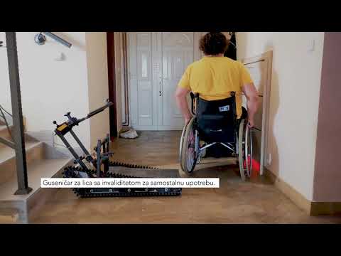 Guseničar za invalide