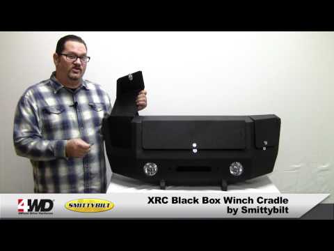 Smittybilt XRC Black Box Winch Cradle & Utility Box