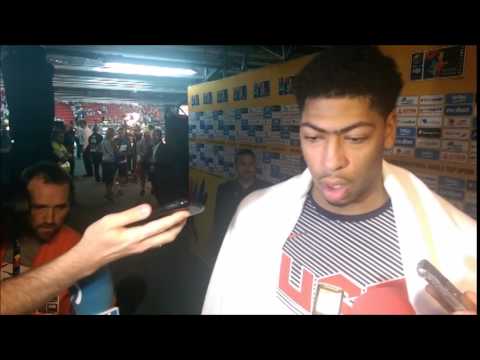 Anthony Davis after USA 114 54 Finland