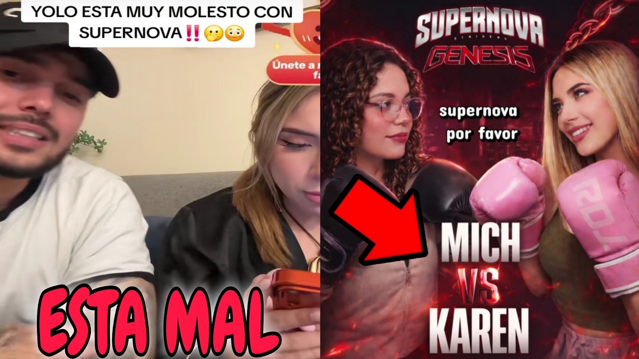 YOLO Y KAREN BUSCAN OPONENTE PARA SU PELEA DE KAREN ¿MICHTAQUITO? 💀(yolo se enoja con supernova)