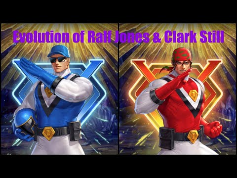 [KOF ALLSTAR] Evolution of Ralf Jones & Clark Still (Skills Set & Supers)