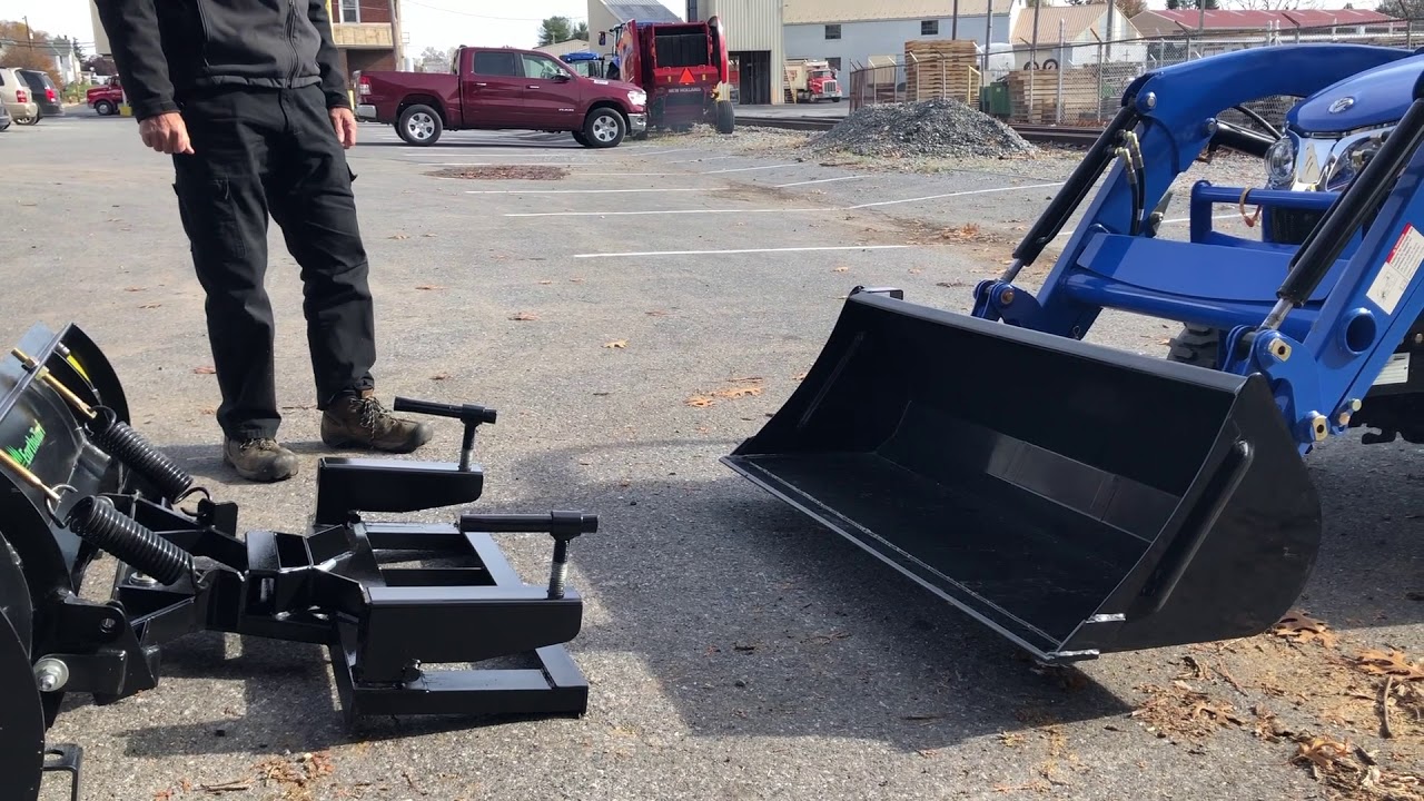 E&T Attachments Clamp on Snow Blade