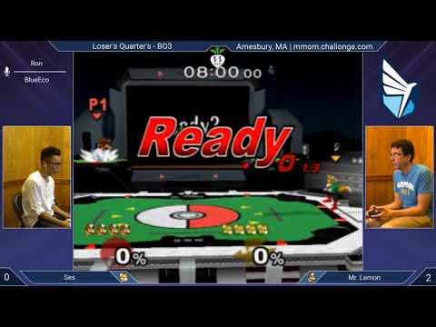 MMOM155 SSBM - Ses (Fox) vs. Mr. Lemon (Dr. Mario) - Melee LQF