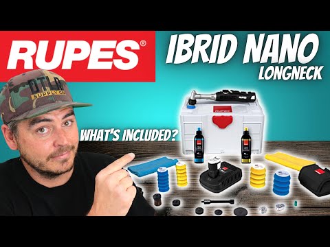 BEST MINI CAR POLISHER | Rupes Ibrid Nano Polisher Unboxing and Review