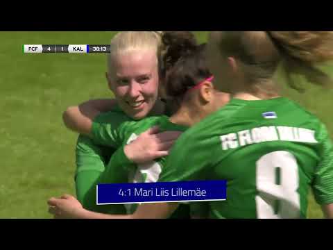 Naiste karikafinaal 2022: Tallinna FC Flora - JK Tallinna Kalev 7:1 (21.05.2022)