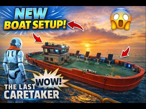 My Boat Setup Build in The Last Caretaker 🚤 | Best Boat Configuration