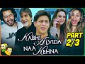 KABHI ALVIDA NAA KEHNA Movie Reaction Part (2/3)! | Shah Rukh Khan | Rani Mukerji | Preity Zinta