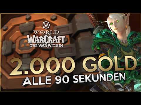 With this method I "farm" 2,000 gold every 90 seconds in World of Warcraft