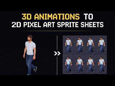 3D to 2D Sprites