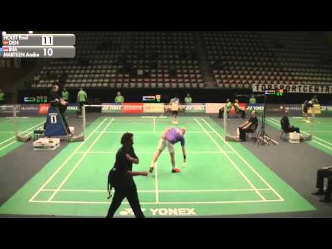 Dutch Open 2015 * R32 * MS * Emil Holst vs Andre Marteen
