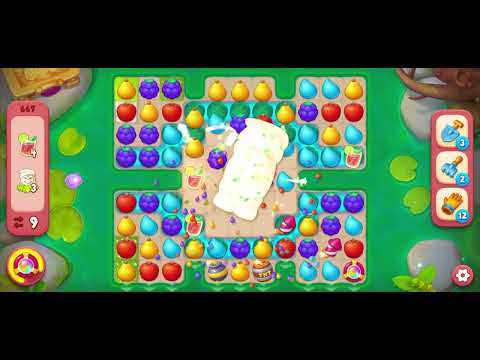 Gardenscapes Level 669