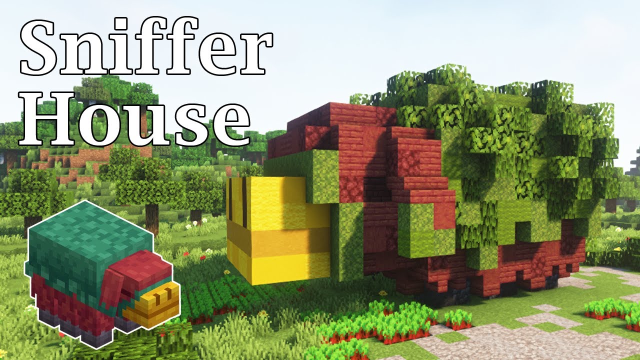 Sniffer House Minecraft How to Build a Cute Aesthetic Sniffer House