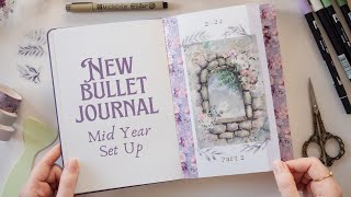 New Bullet Journal Setup Midyear | Mystery Journal