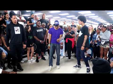 Les Twins freestyle in Baltimore 2018
