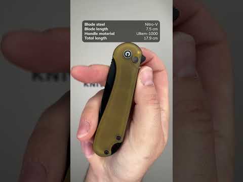 CIVIVI Elementum II Pocket Folding Knife with Button Lock Review