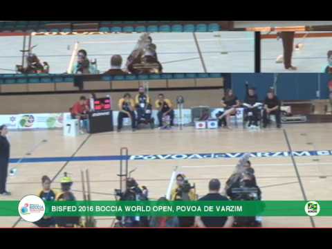 BRASIL no BISFED 2016 BOCCIA WORLD OPEN - POVOA DE VARZIM