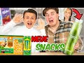 Testing New Snacks From The Supermarket With Dima