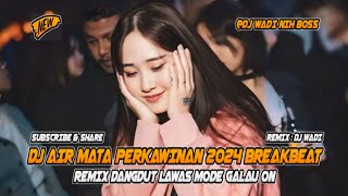 Download lagu DJ AIR MATA PERKAWINAN 2024 BREAKBEAT DANGDUT LAWAS MODE GALAU ON [ DJ WADI BREAKBEAT  ] mp3