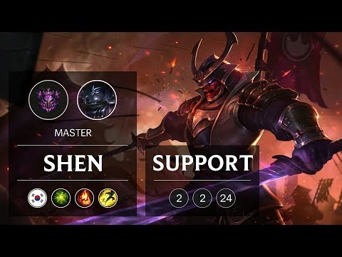 Shen Support vs Blitzcrank - KR Master Patch 9.2