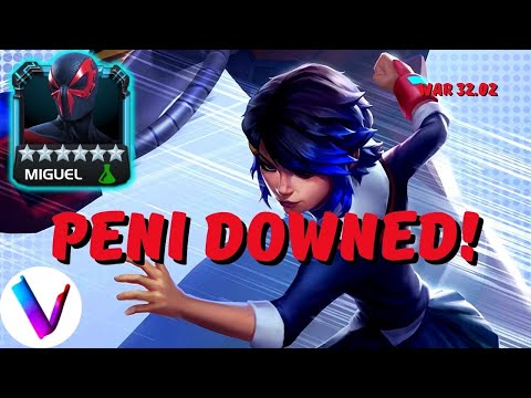 Spider-Man 99 Ruptures Peni, Sasquatch & War 32.02 4L0ki 6 Star Rank 4 Miguel Dormammu Sorcerer MCoC