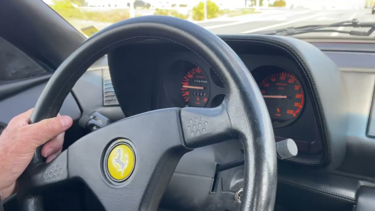 **SOLD on the CCC Buy-It-Now Lot** 49K km One Family Owned 1991 Ferrari 348 tb 5-Speed Gated Manual – Inspected