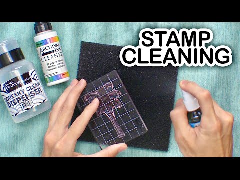 Stamp Cleaning (How To Clean & Maintain Your Stamps)!