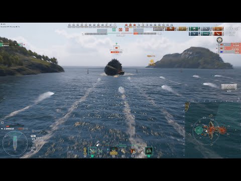 Shimakaze - 230k Damage with Confederate and Devastating Strike