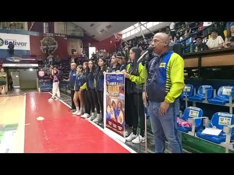Palabras del Presidente de La Asociación de Voleibol del Estado Bolivar.Freddy Cedeño 