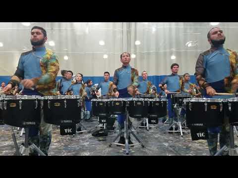 Broken City 2018 Drumline - Warm Up Lot on the Floor