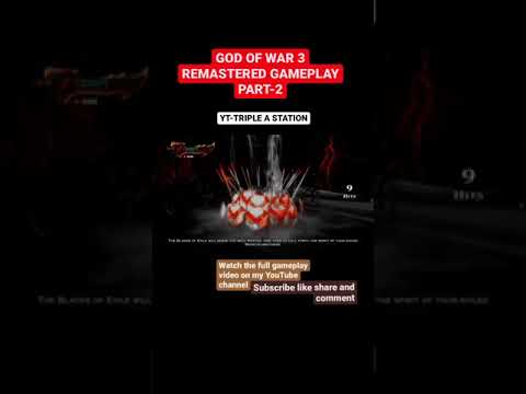 GOD OF WAR 3 REMASTERED GAMEPLAY PART-2