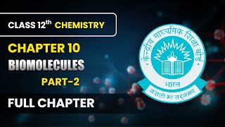 Biomolecules - Full Chapter (Part2) | Class 12 Chemistry Chapter 10 | CBSE 2024-25