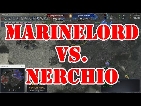 #304 Nerchio (Z) vs. MarineLord (T)  ZOTAC StarCraft II Cup Season Final 2