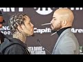 GERVONTA DAVIS SQUARES UP ON HECTOR GARCIA AT FACE OFF - SIZES HIM UP IN FIRST MEETING