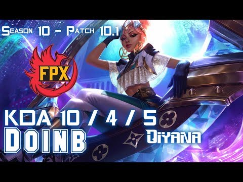 FPX Doinb QIYANA vs T1 Roach AKALI Mid - Patch 10.1 KR Ranked