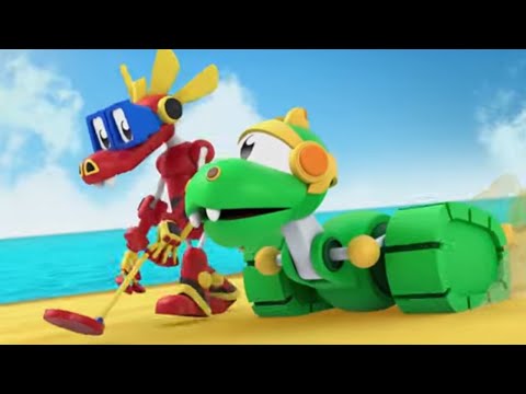 Komodo & Rex Go Metal Detecting! | Animal Mechanicals NEW Series