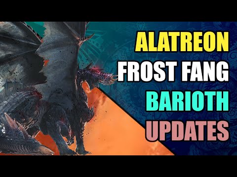 *NEW* ALATREON + FROST FANG BARIOTH | MHW: ICEBORNE