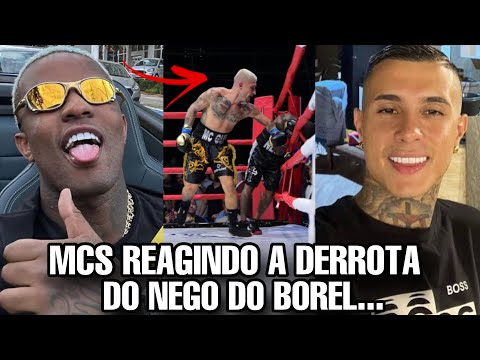 MCS reagindo a DERROT4 do NEG0 DO BOREL pro MC GUI...