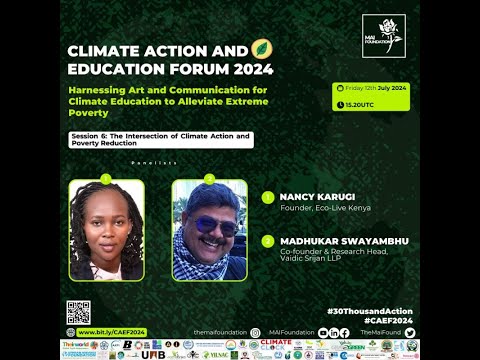 It’s our pleasure to share that we got an opportunity to talk in the UN supported initiative of Climate Action and Education Forum 2024, on th...