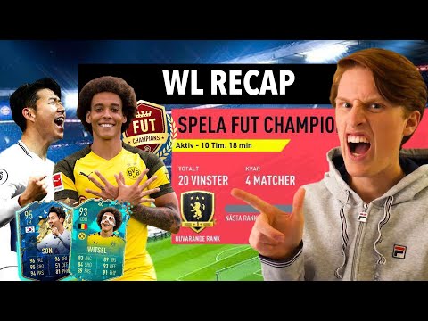 STOR DRAMATIK & MÄRKLIGA MÅL I MIN TUFFASTE WL PÅ LÄNGE! | WL-RECAP | FIFA 20 PÅ SVENSKA