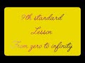 9th English Lesson From Zero To Infinity