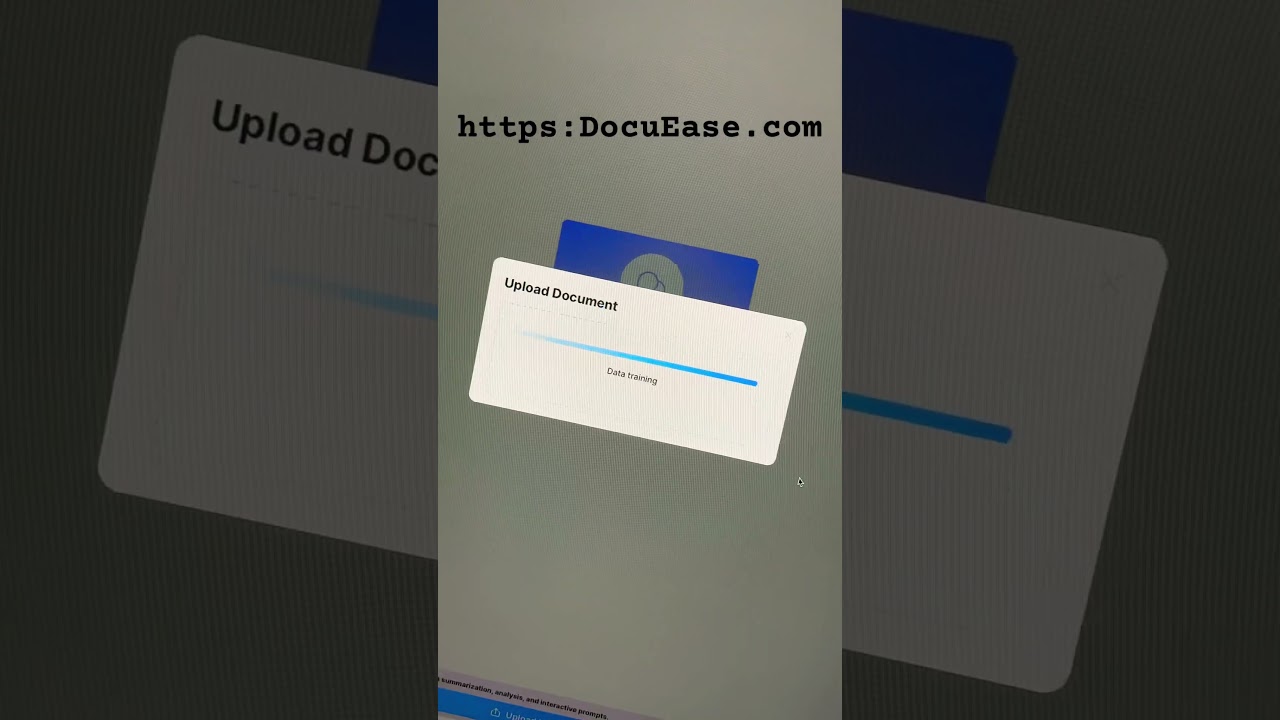 DocuEase - Interact directly with your documents. Ask questions or draft based on your document. #ai