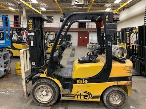 Yale GLP060VX LPG Pneumatic Forklift