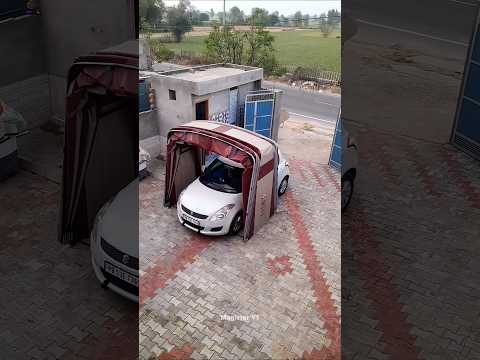 This Folding Car Shelter Is Pure Genius 🤯