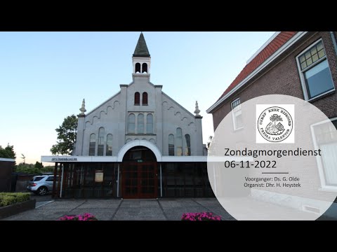Zondagmorgendienst 6-11-2022